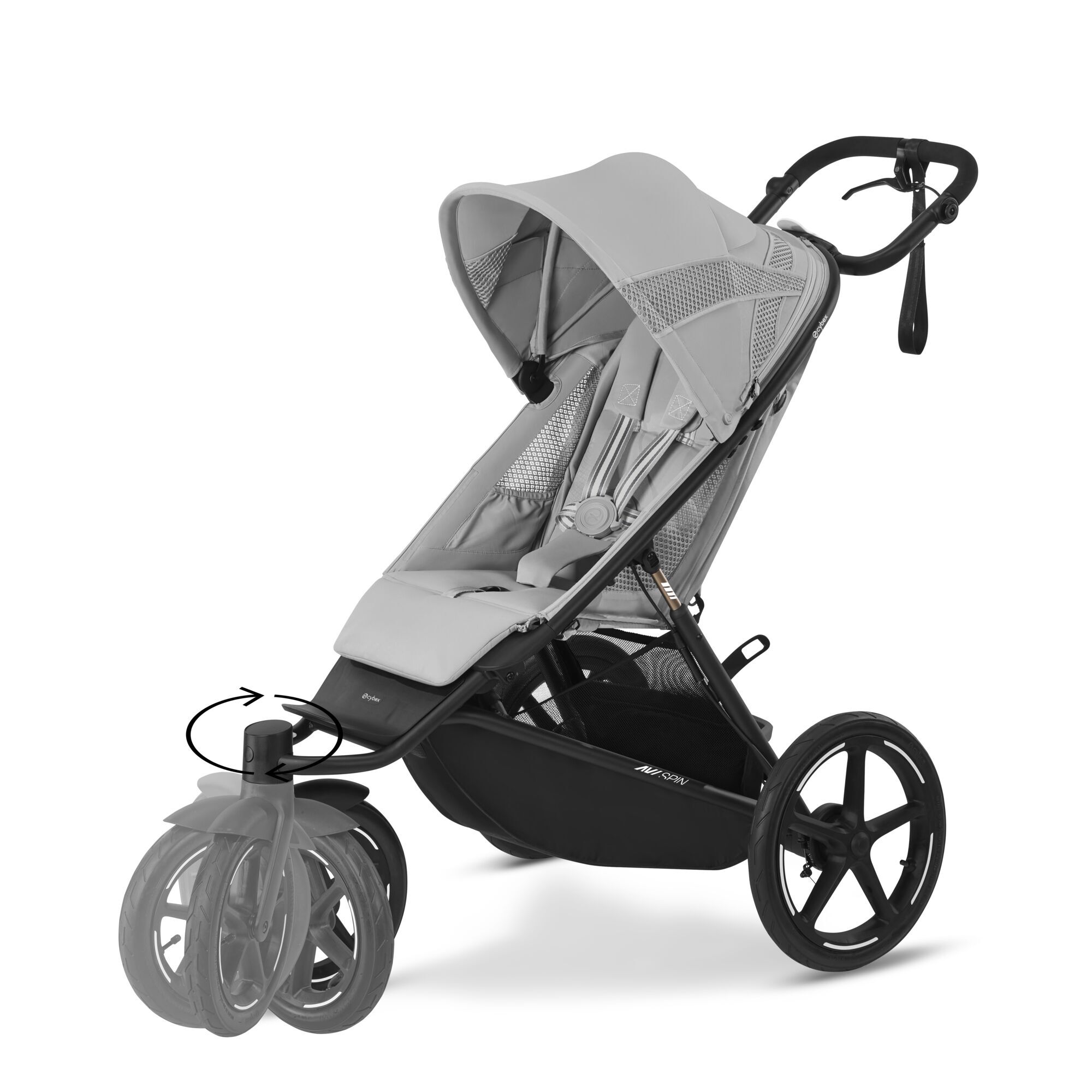 Cybex Avi Spin Fog Grey