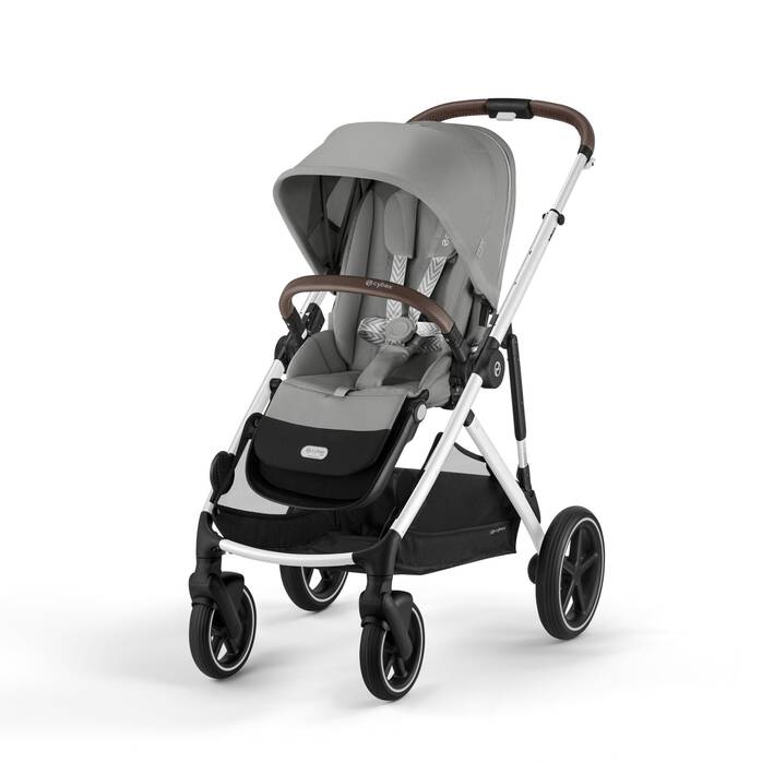 Cybex Gazelle S taupe mit Tragewanne Stone Grey