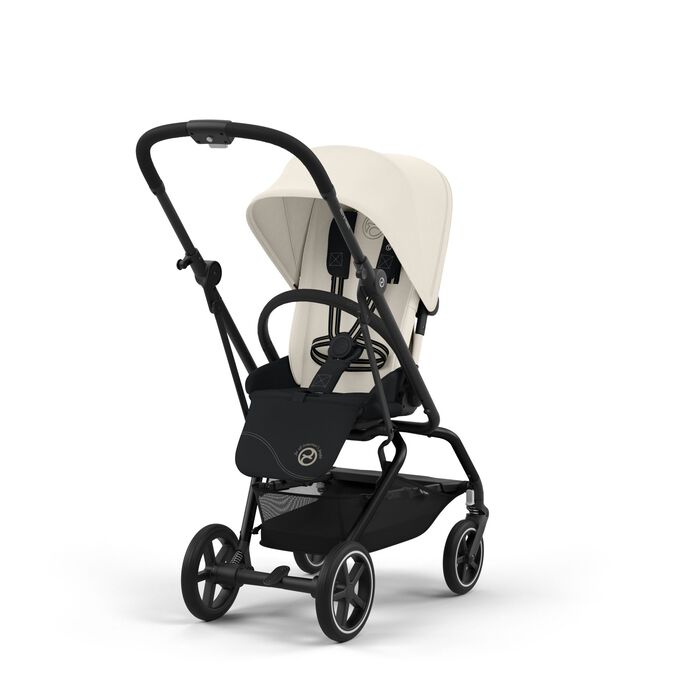 Cybex Eezy S Twist +2 BLK Canvas White