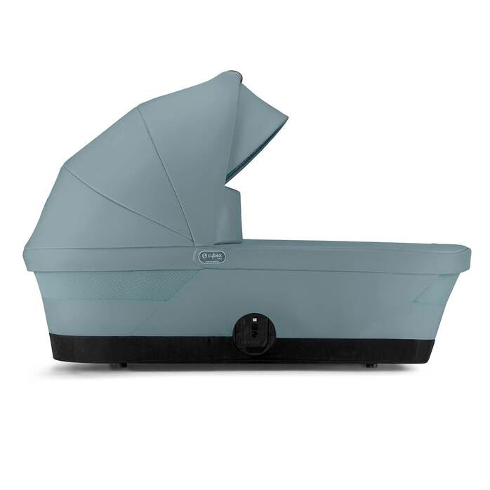 Cybex Gazelle S taupe mit Tragewanne Stormy Blue