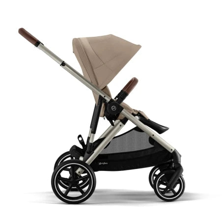 Cybex Gazelle S taupe mit Tragewanne Almond Beige