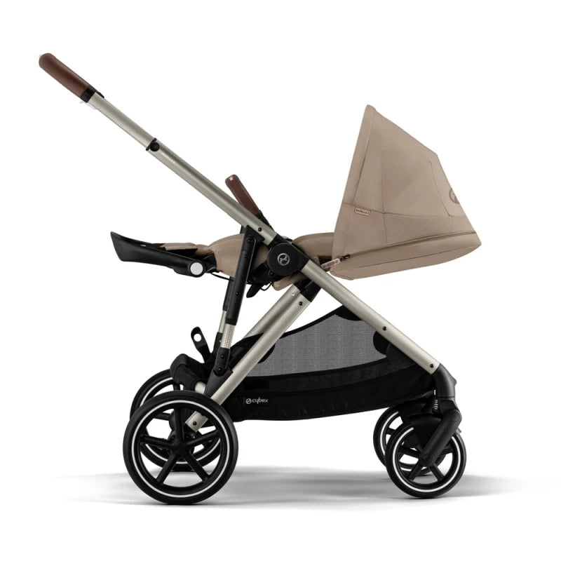 Cybex Gazelle S taupe mit Tragewanne Almond Beige
