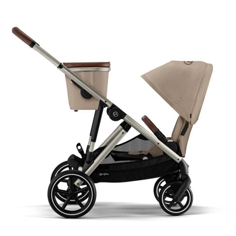 Cybex Gazelle S taupe mit Tragewanne Almond Beige