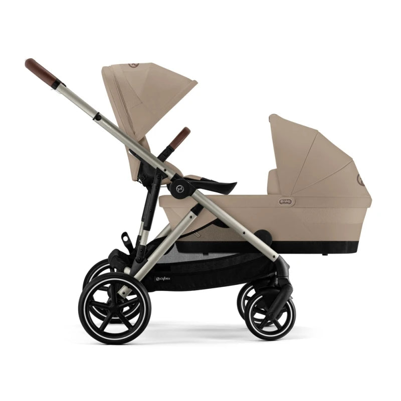 Cybex Gazelle S taupe mit Tragewanne Almond Beige