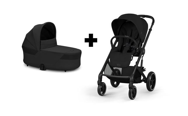 Cybex Balios S Lux Kombikinderwagen Moon Black