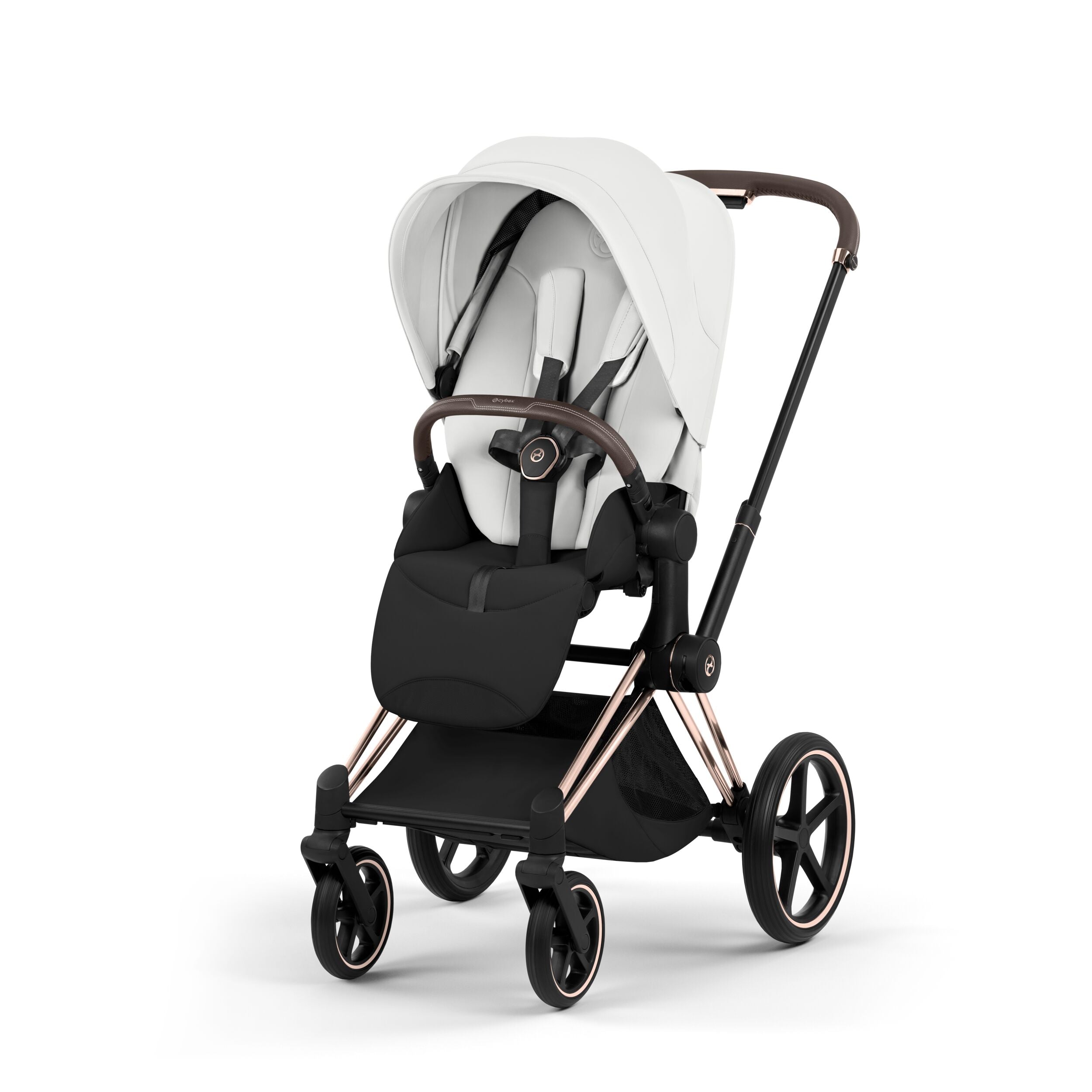 Cybex PRIAM 5 Style inkl. Babywanne faltbar Off White