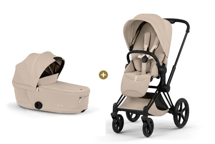Cybex PRIAM Style 5 inkl. Babywanne faltbar Cozy Beige