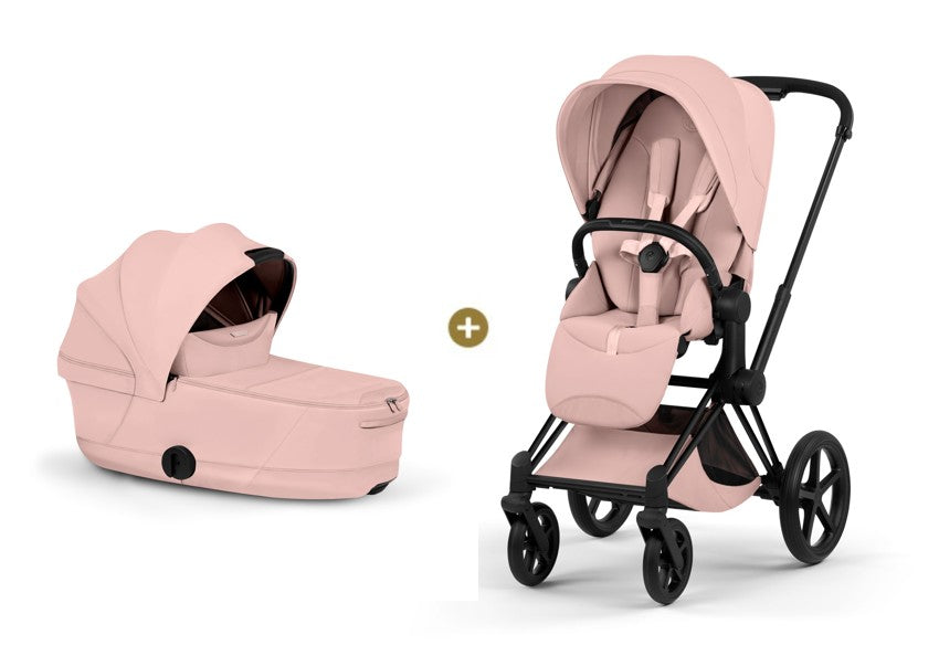Cybex PRIAM 5 Style inkl. Babywanne faltbar Peach Pink