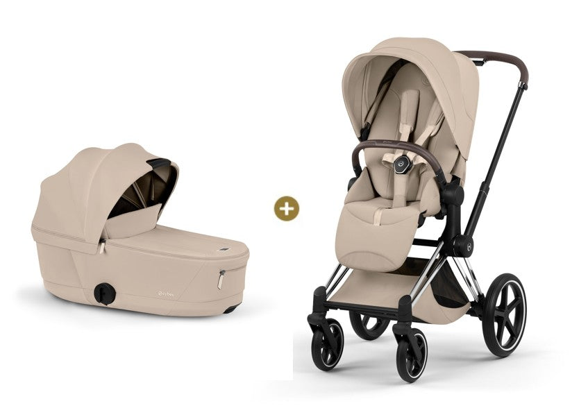 Cybex PRIAM Style 5 inkl. Babywanne faltbar Cozy Beige