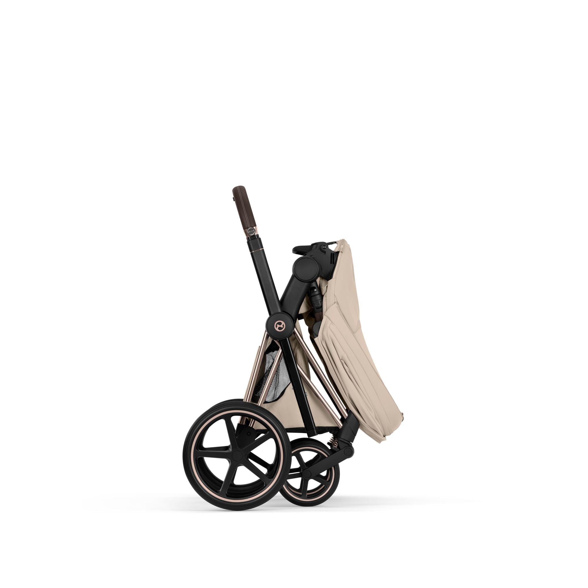 Cybex E-PRIAM Style 5 inkl. Babywanne faltbar Cozy Beige