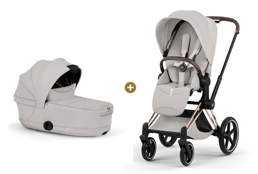 Cybex PRIAM 5 Style inkl. Babywanne faltbar City Grey