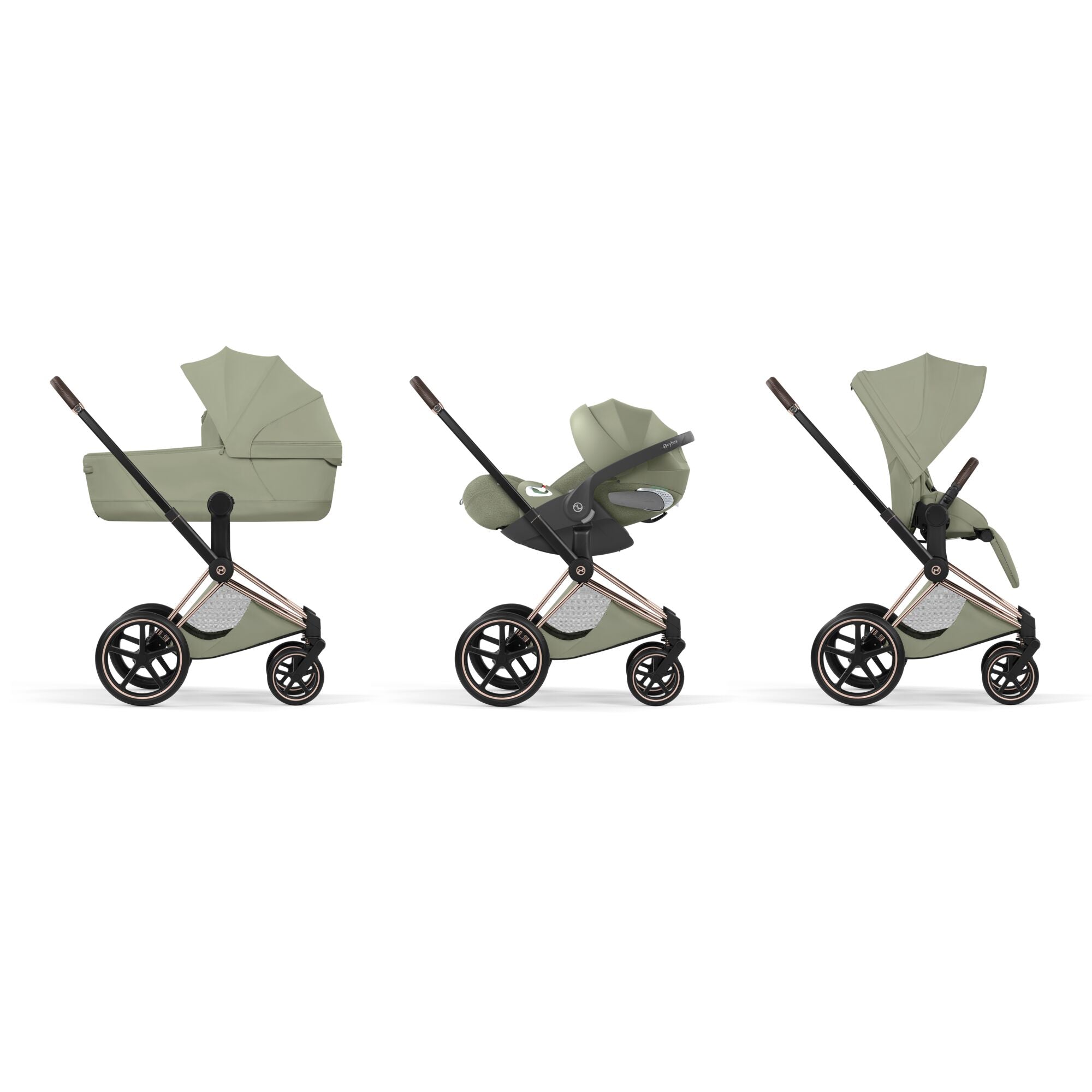 Cybex E-PRIAM 5  Style Sage Green