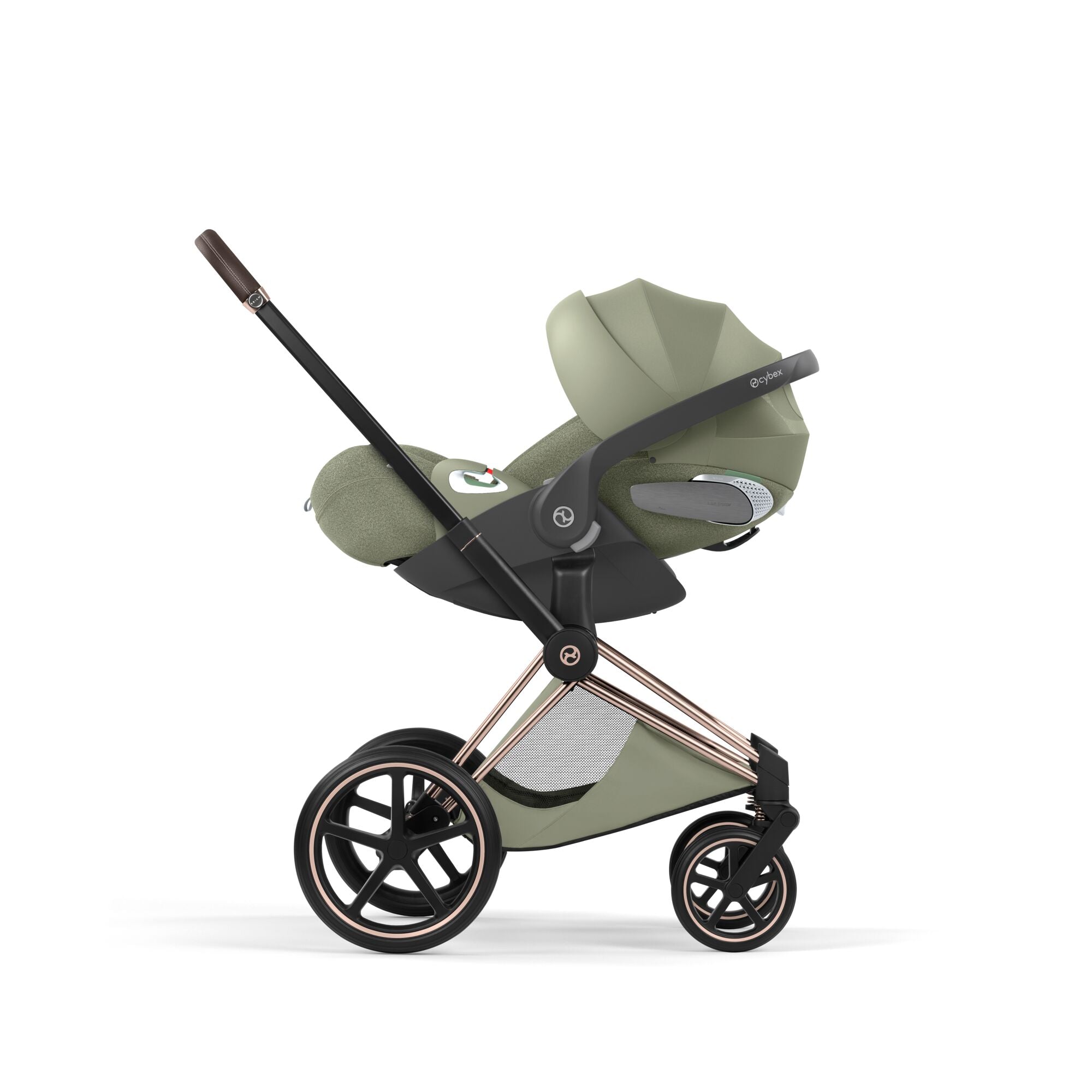 Cybex PRIAM 5  Style inkl. Babywanne faltbar Sage Green