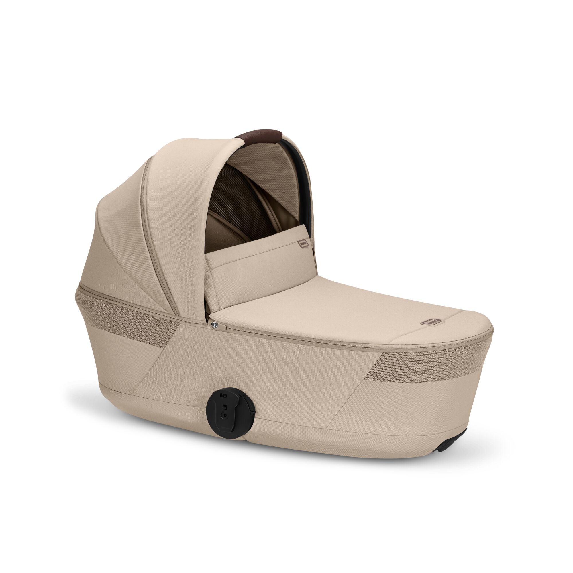Cybex Balios S Lux Kombikinderwagen mit faltbarer Babywanne Almond Beige