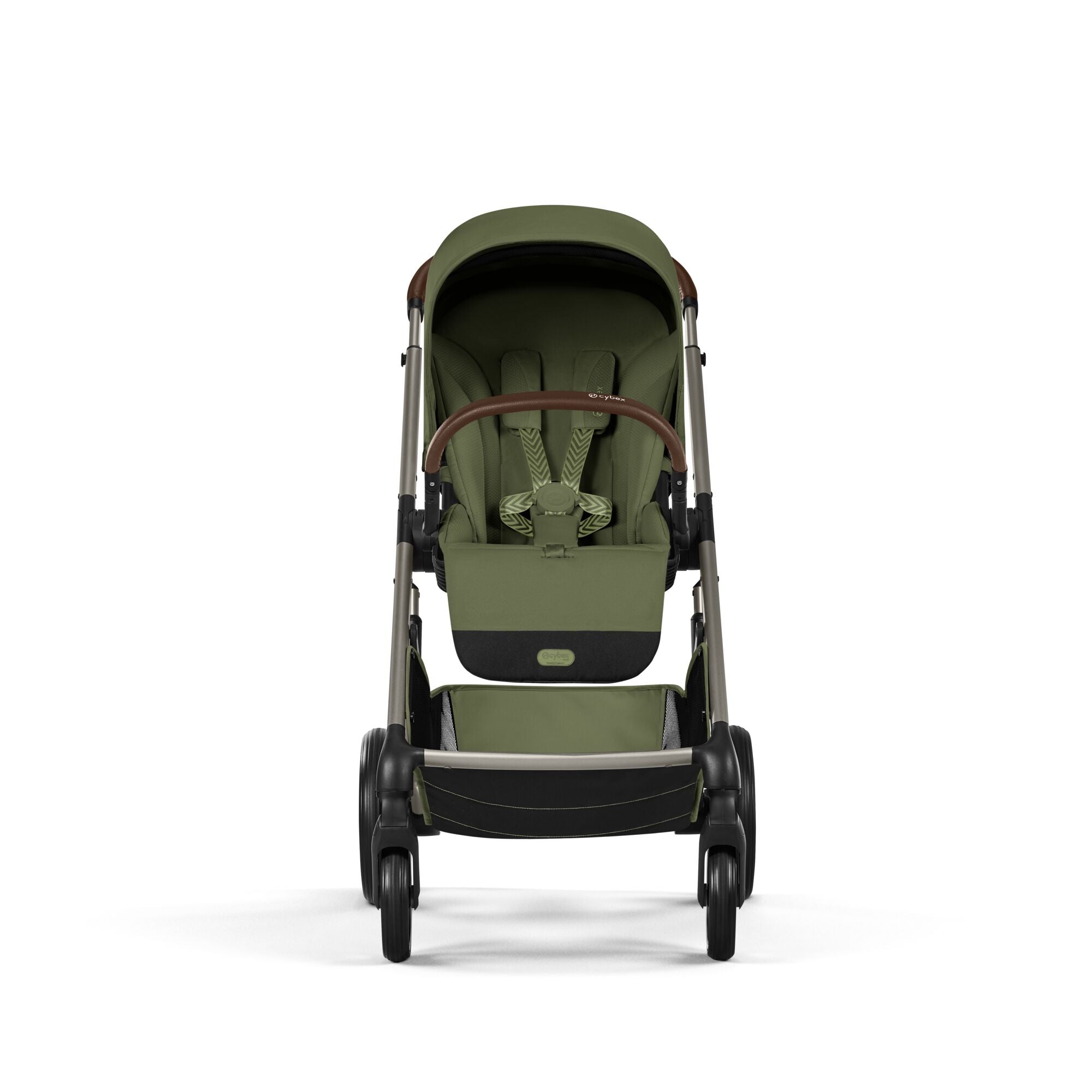 Cybex Balios S Lux Kombikinderwagen mit faltbarer Babywanne Chocolate Brown