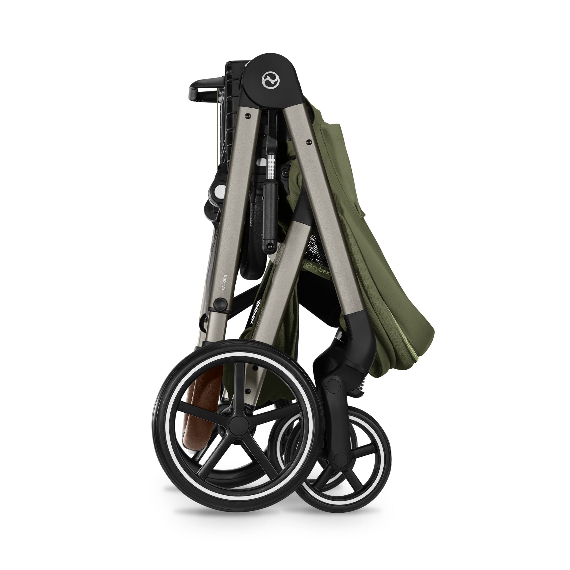 Cybex Balios S Lux Kombikinderwagen mit faltbarer Babywanne Chocolate Brown