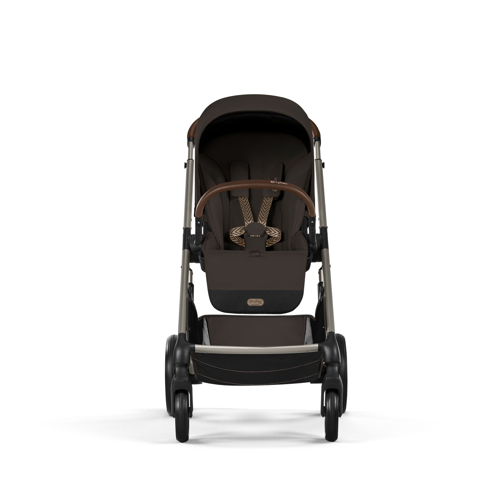 Cybex Balios S Lux Kombikinderwagen mit faltbarer Babywanne Moos Green