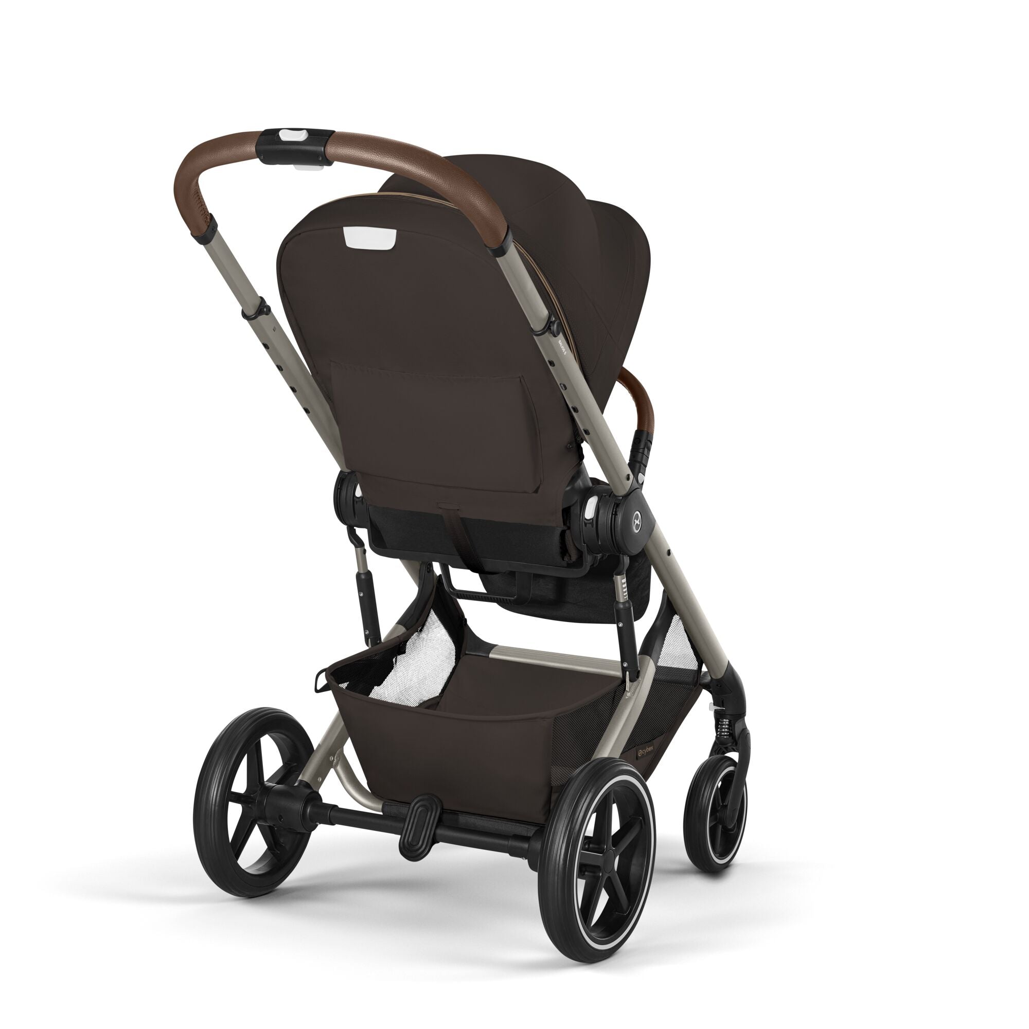 Cybex Balios S Lux Kombikinderwagen mit faltbarer Babywanne Moos Green