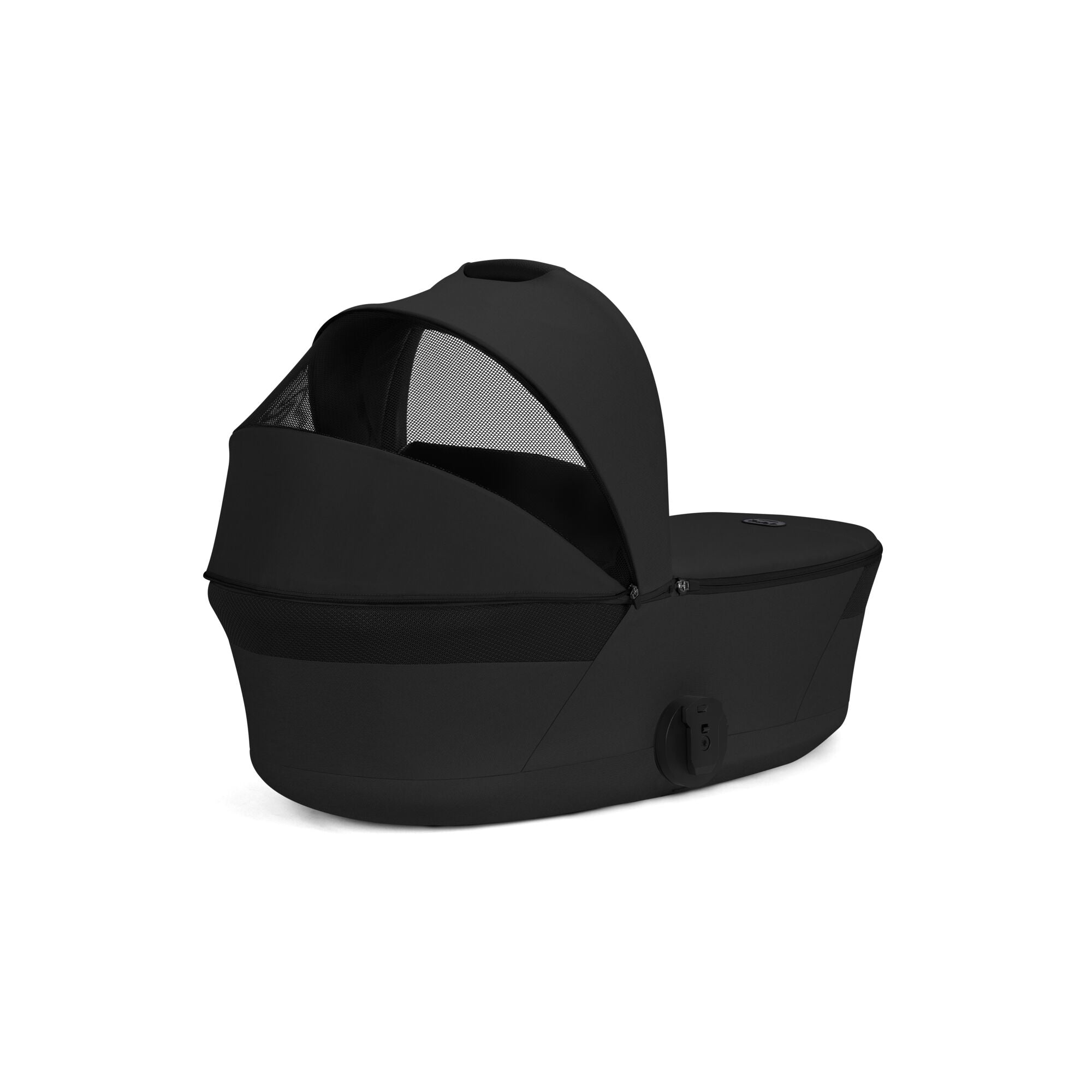 Cybex Balios S Lux Kombikinderwagen mit faltbarer Babywanne Moon Black