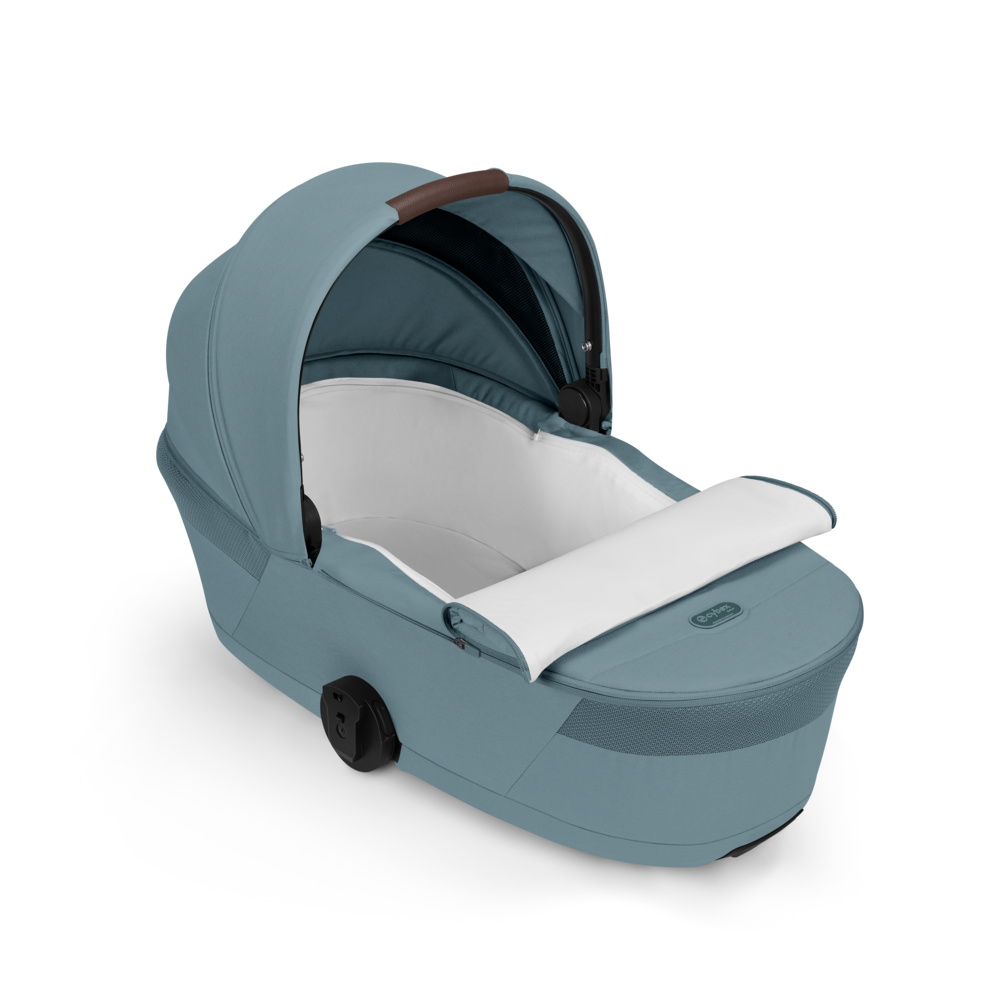 Cybex Balios S Lux Kombikinderwagen mit faltbarer Babywanne Stormy Blue
