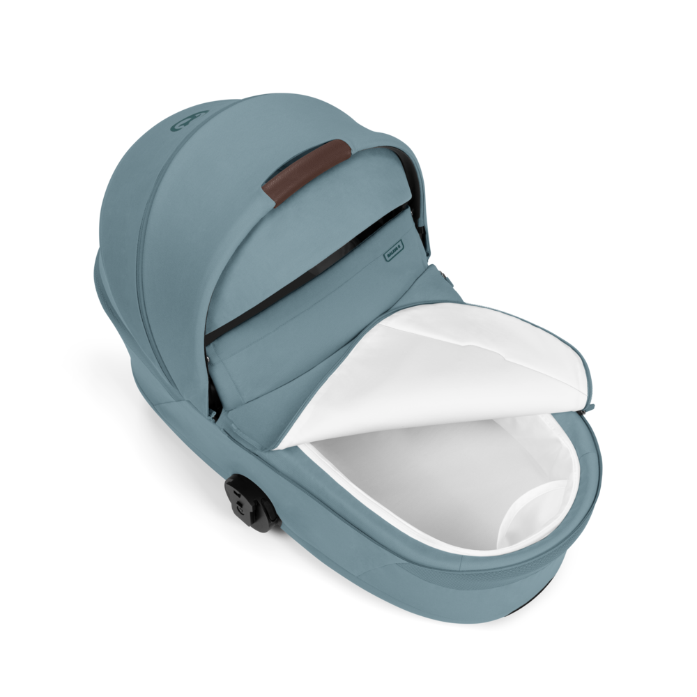 Cybex Balios S Lux Kombikinderwagen mit faltbarer Babywanne Stormy Blue