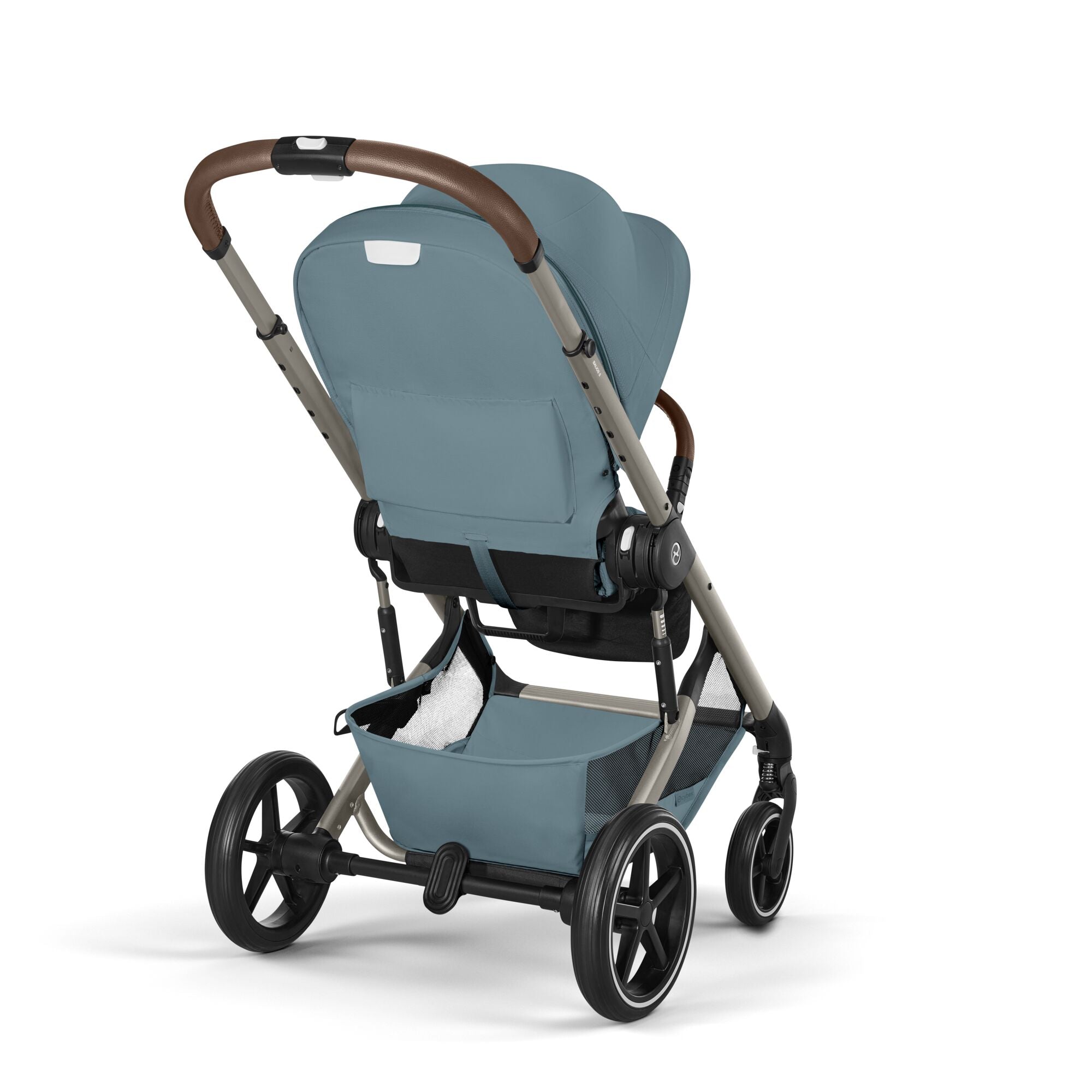 Cybex Balios S Lux Kombikinderwagen mit faltbarer Babywanne Stormy Blue
