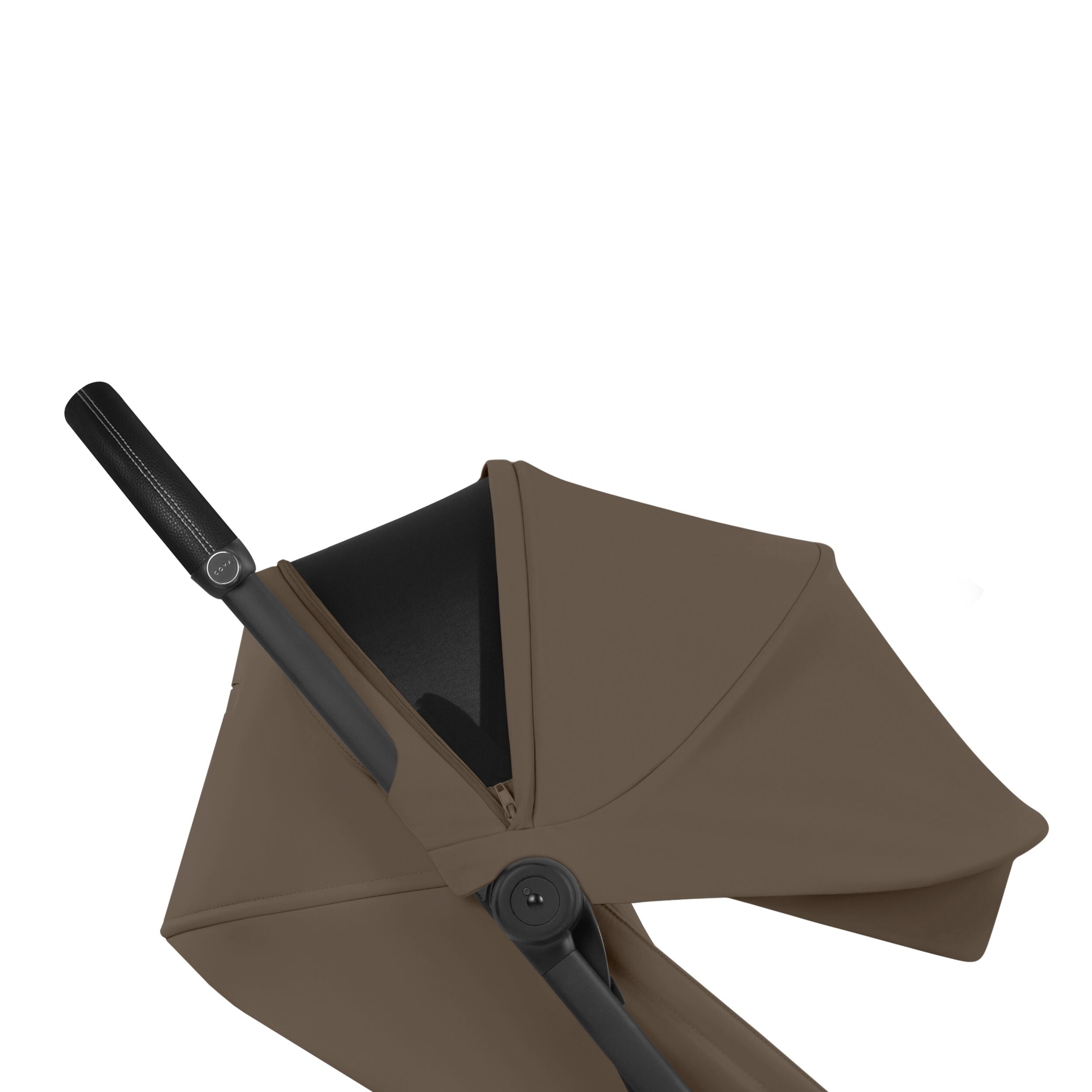 Cybex Coya Comfort Matt Black Coconut Brown Buggy