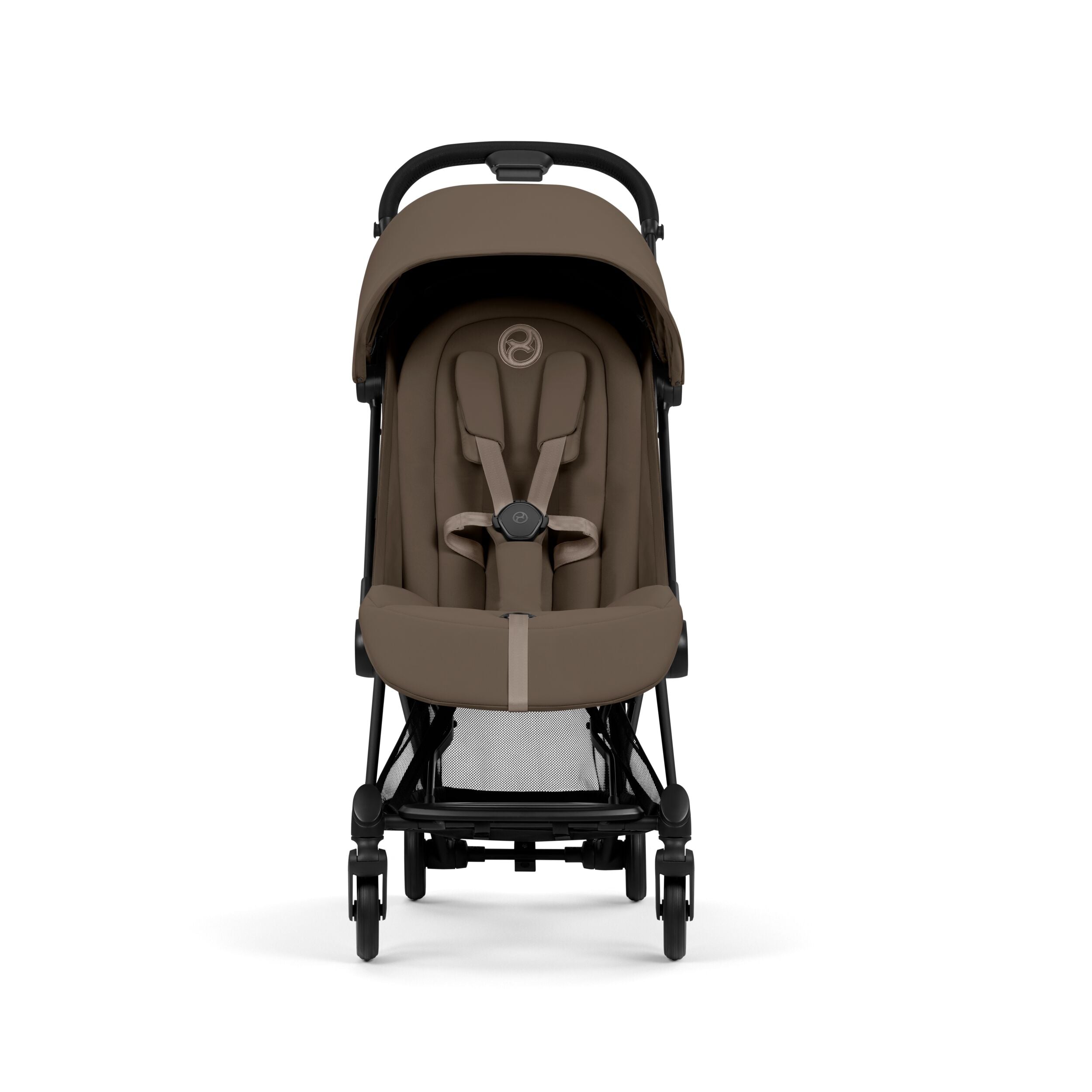 Cybex Coya Comfort Matt Black Coconut Brown Buggy
