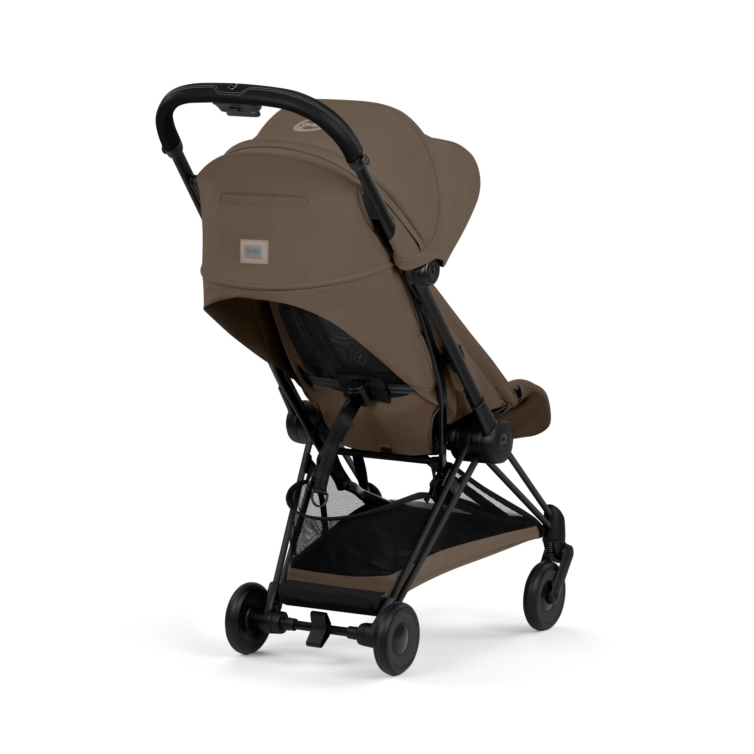 Cybex Coya Comfort Matt Black Coconut Brown Buggy