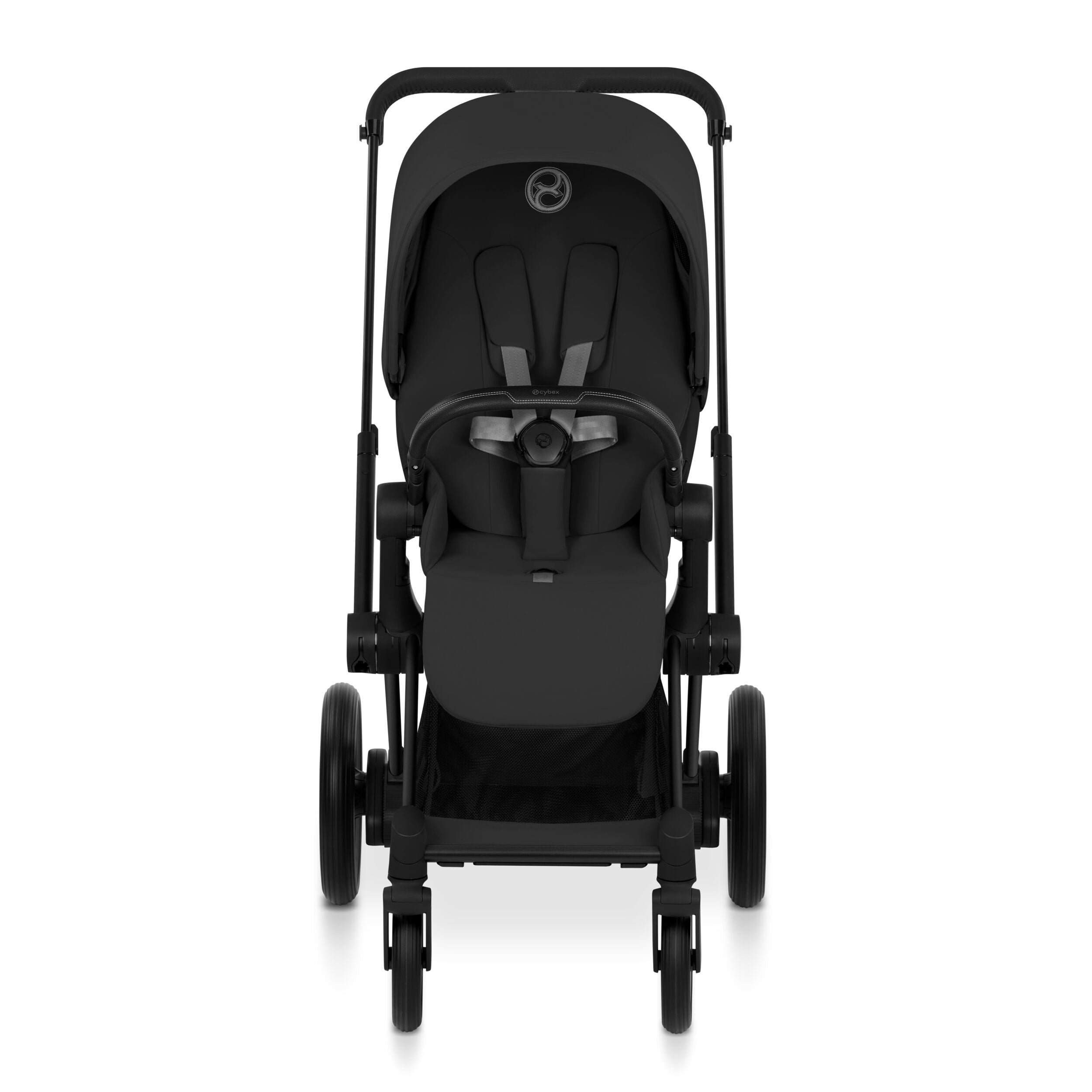 Cybex E-PRIAM 5 Comfort Matt Black inkl. Babywanne faltbar Sepia Black