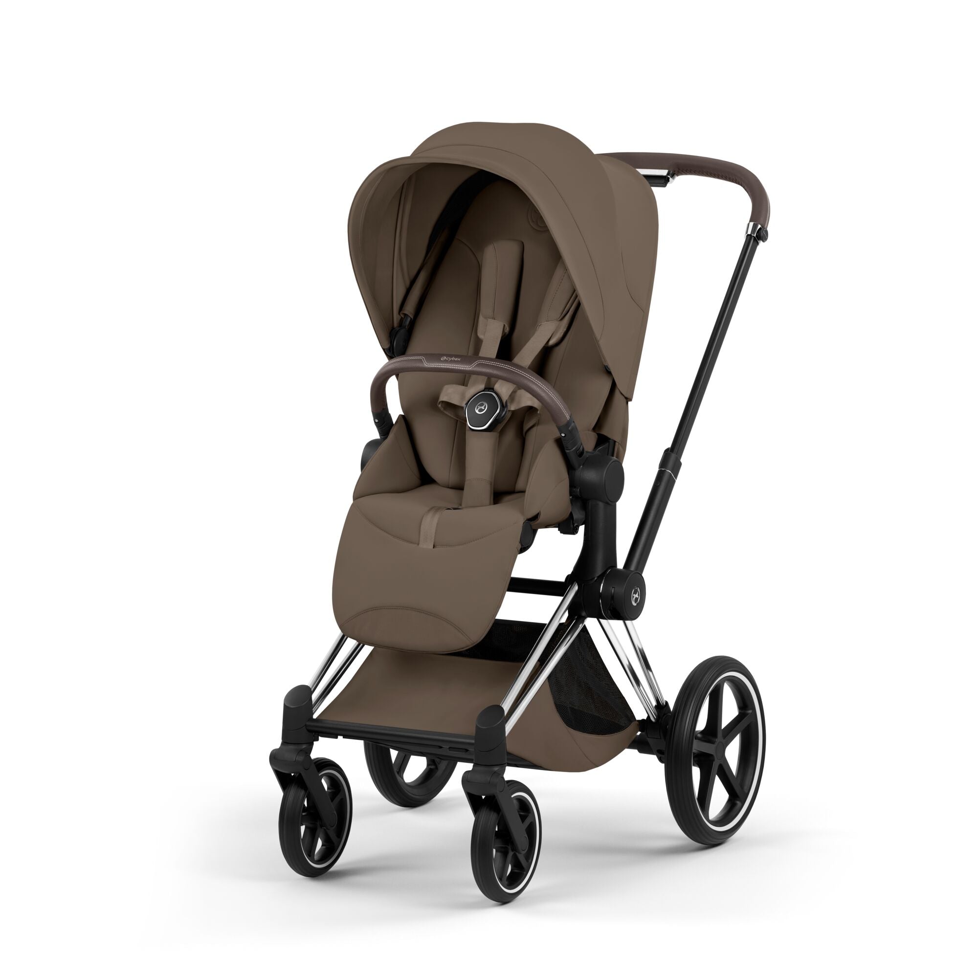 Cybex PRIAM 5 Style inkl. Babywanne faltbar Coconut Brown