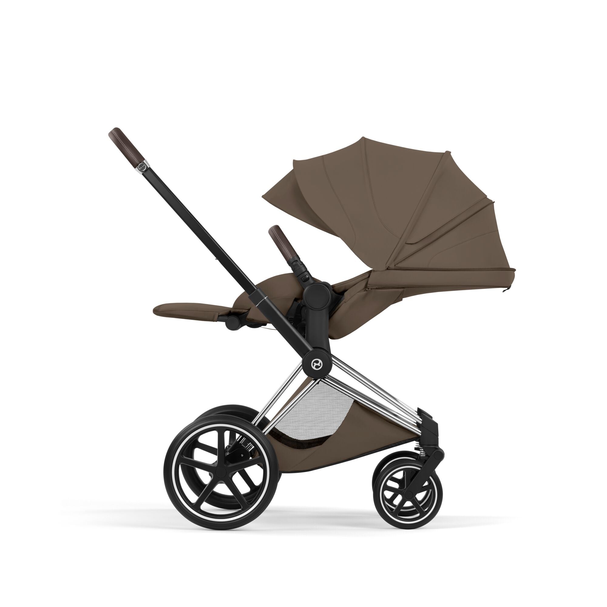 Cybex PRIAM 5 Style inkl. Babywanne faltbar Coconut Brown