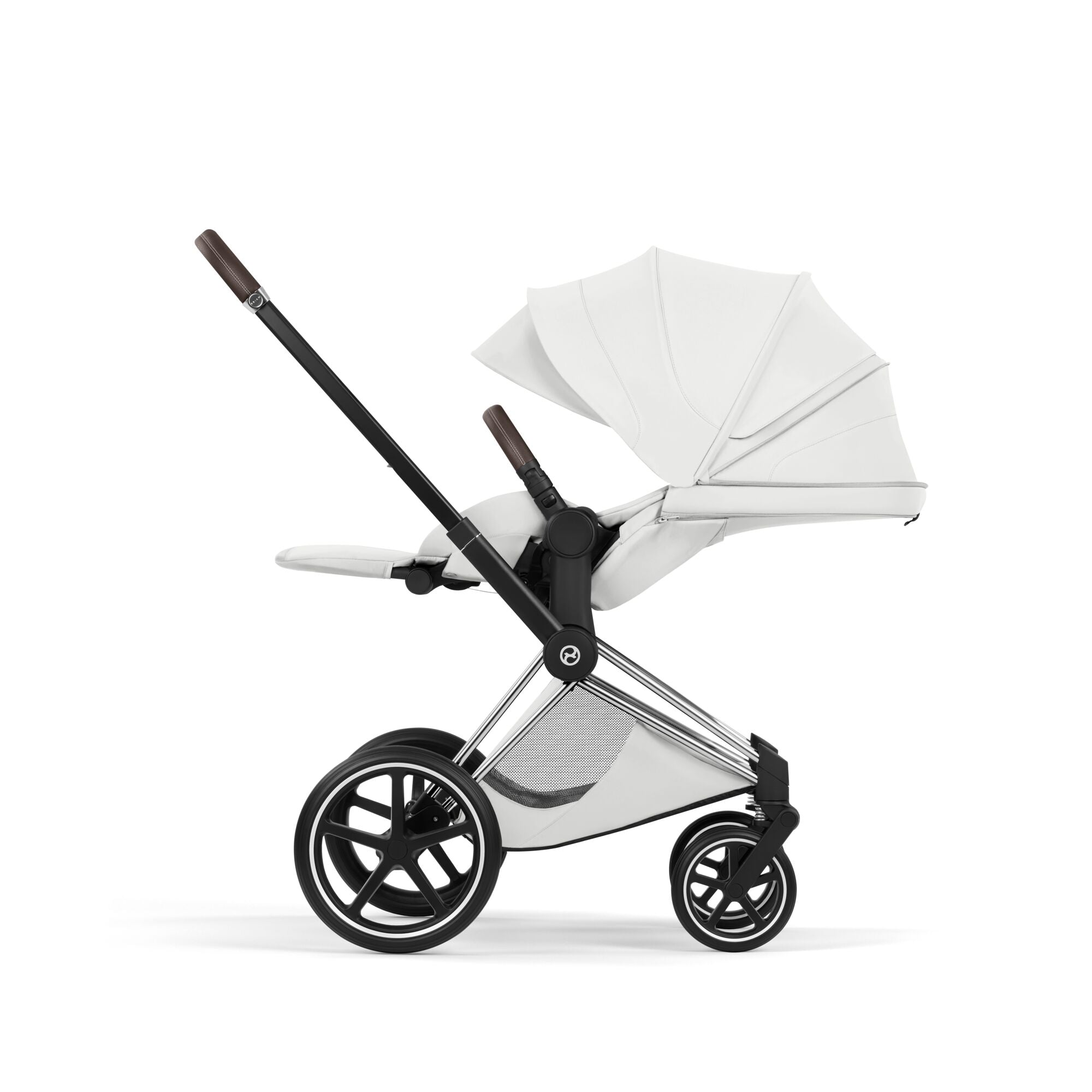 Cybex E-PRIAM 5 Style inkl. Babywanne faltbar Off White