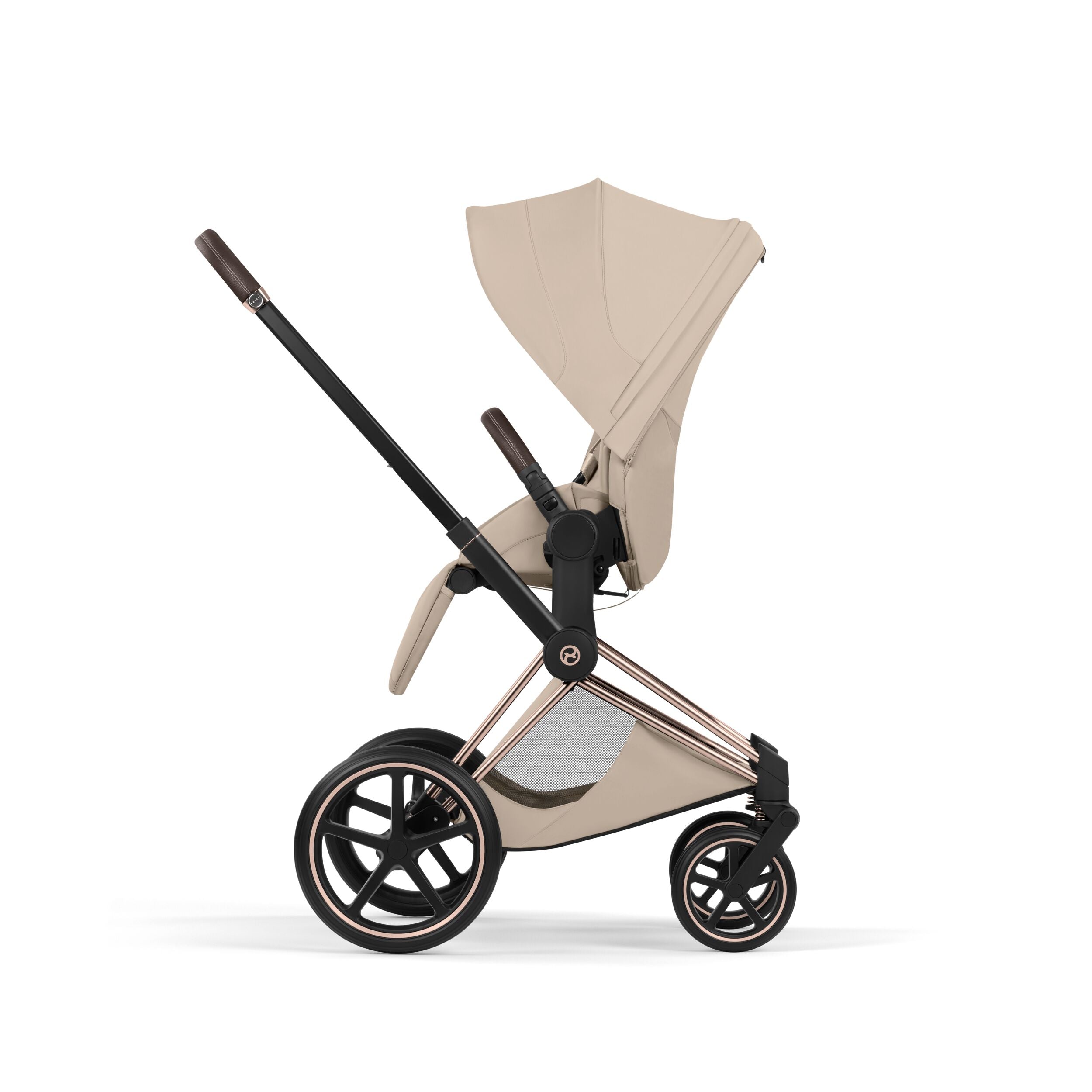 Cybex E-PRIAM Style 5 inkl. Babywanne faltbar Cozy Beige