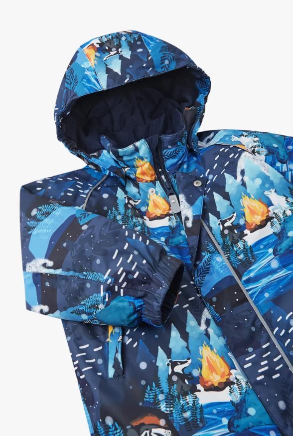 REIMA Kleinkinder Schneeanzug Langnes blau