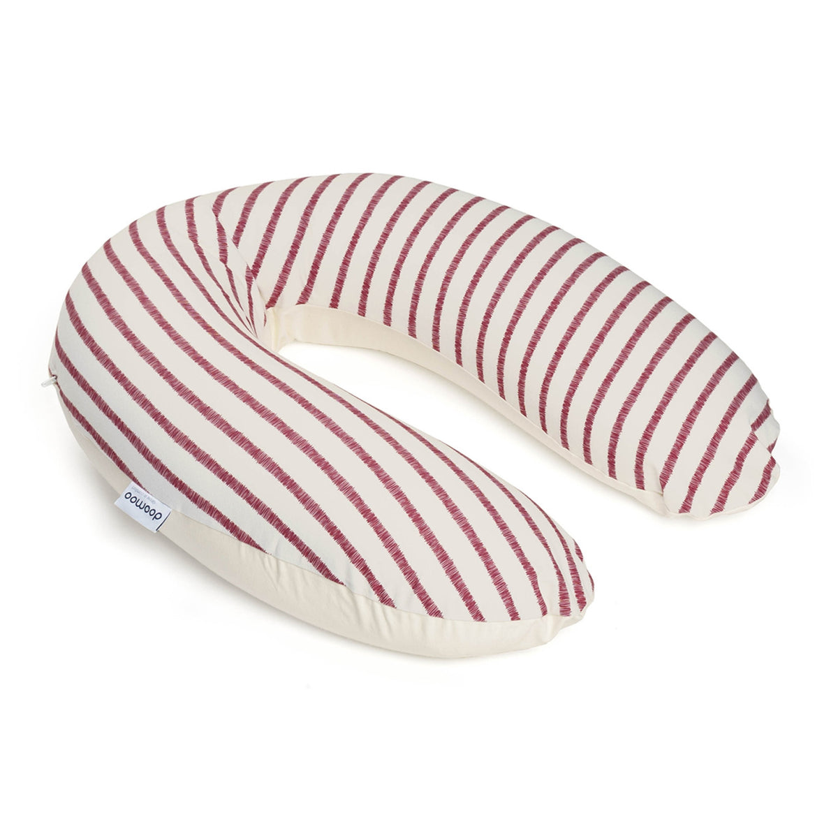 DOOMOO Stillkissen Buddy Stripes rubinrot *Sale*