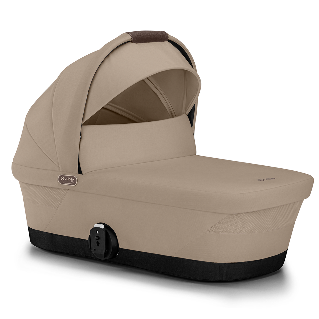 Cybex Gazelle S taupe mit Tragewanne Almond Beige