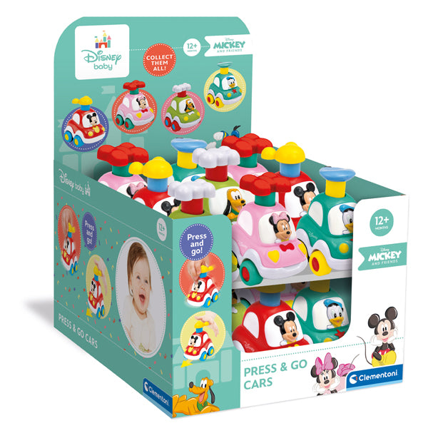 Clementoni Disney Press &amp; Go Mini Auto