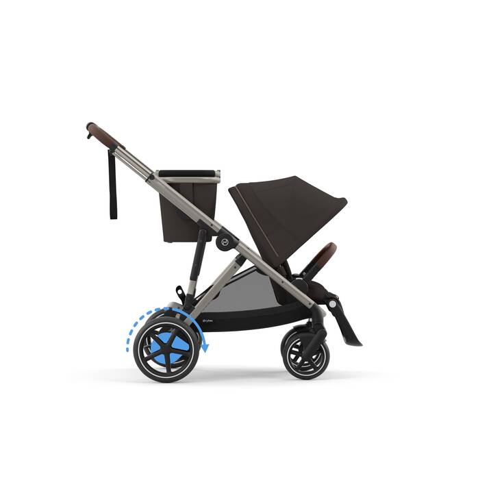 Cybex e-Gazelle S Chocolate Brown/ Taupe Frame