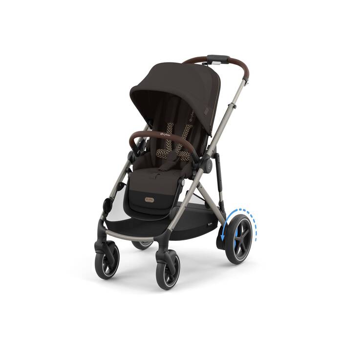 Cybex e-Gazelle S Chocolate Brown/ Taupe Frame
