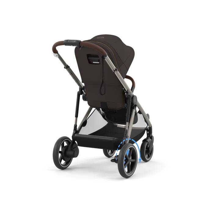 Cybex e-Gazelle S Chocolate Brown/ Taupe Frame