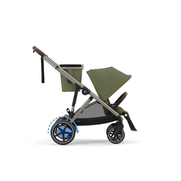Cybex e-Gazelle S Moos Green/ Taupe Frame