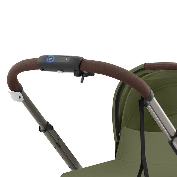 Cybex e-Gazelle S Moos Green/ Taupe Frame