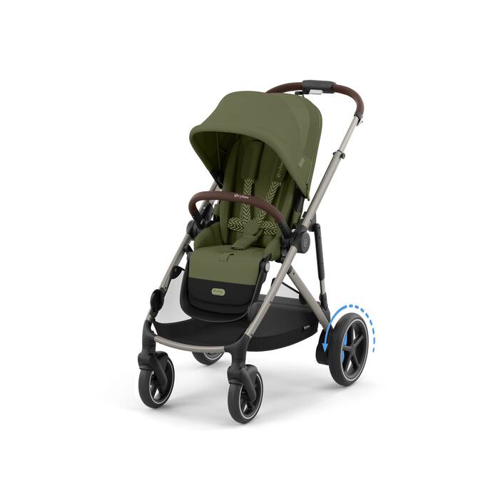Cybex e-Gazelle S Moos Green/ Taupe Frame
