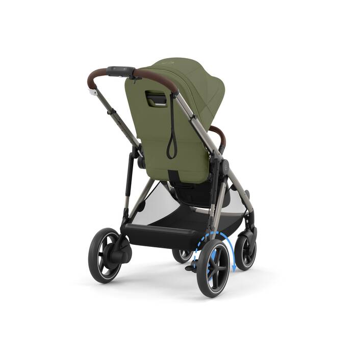 Cybex e-Gazelle S Moos Green/ Taupe Frame