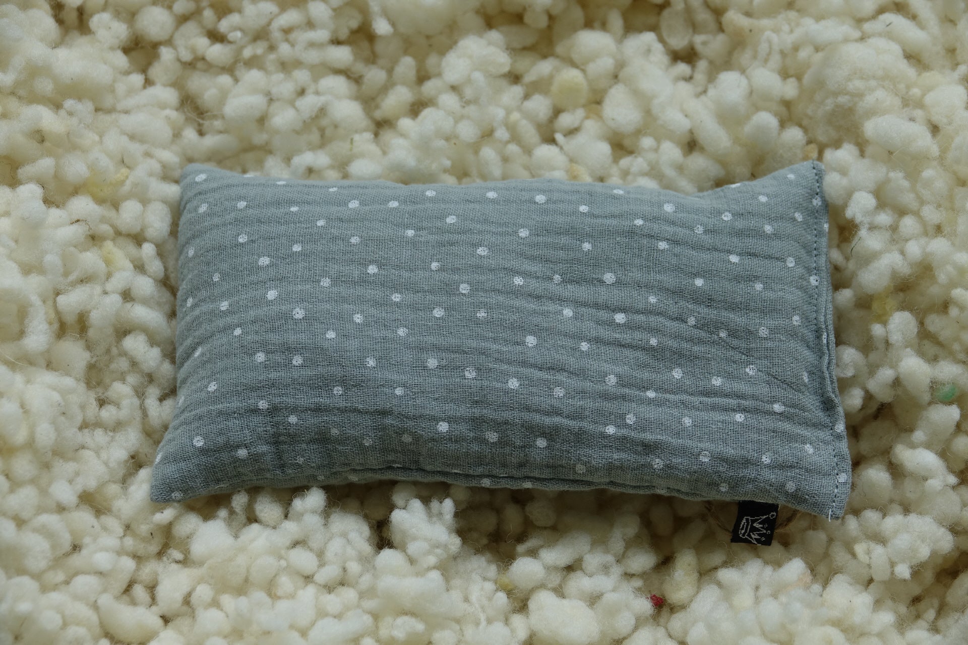 Wollreich Erdbeerkernkissen