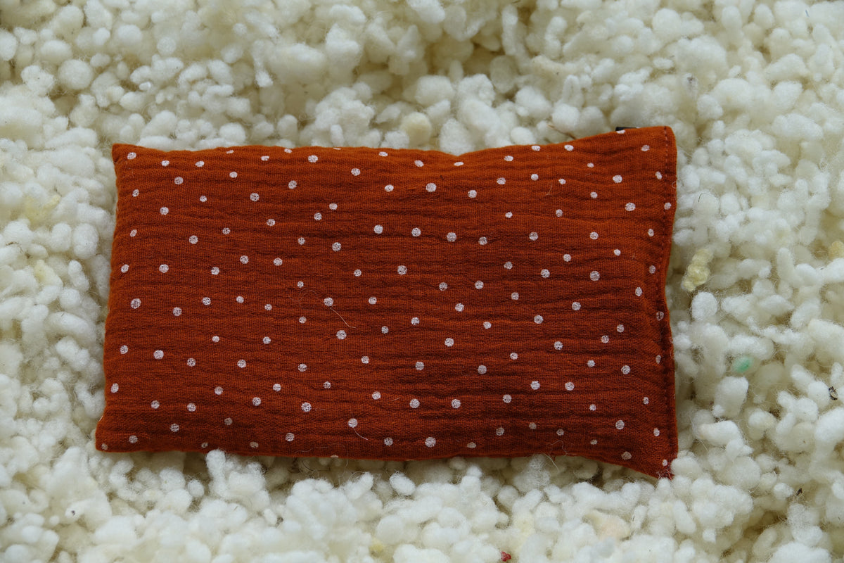 Wollreich Erdbeerkernkissen