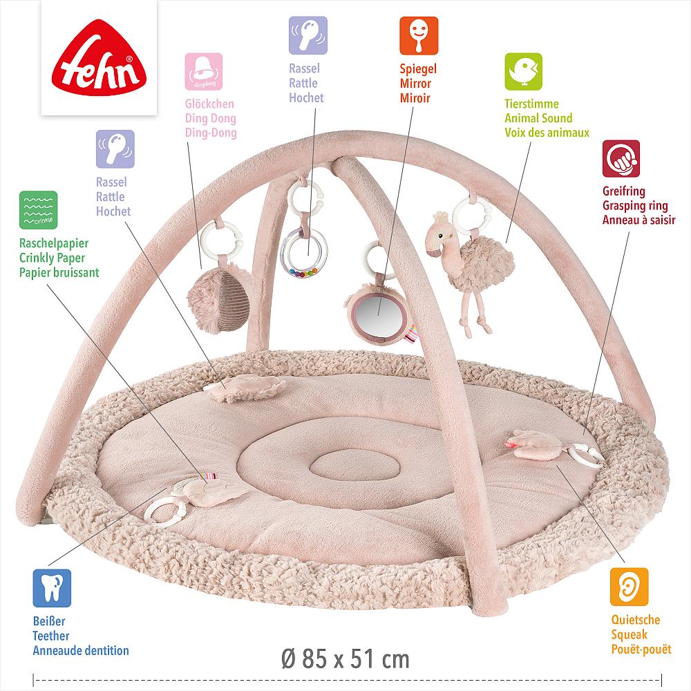 Fehn 3-D Activity Decke Flamingo