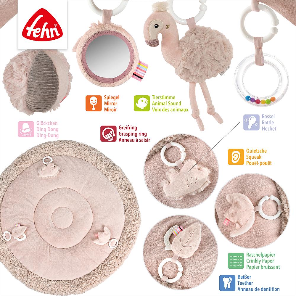 Fehn 3-D Activity Decke Flamingo