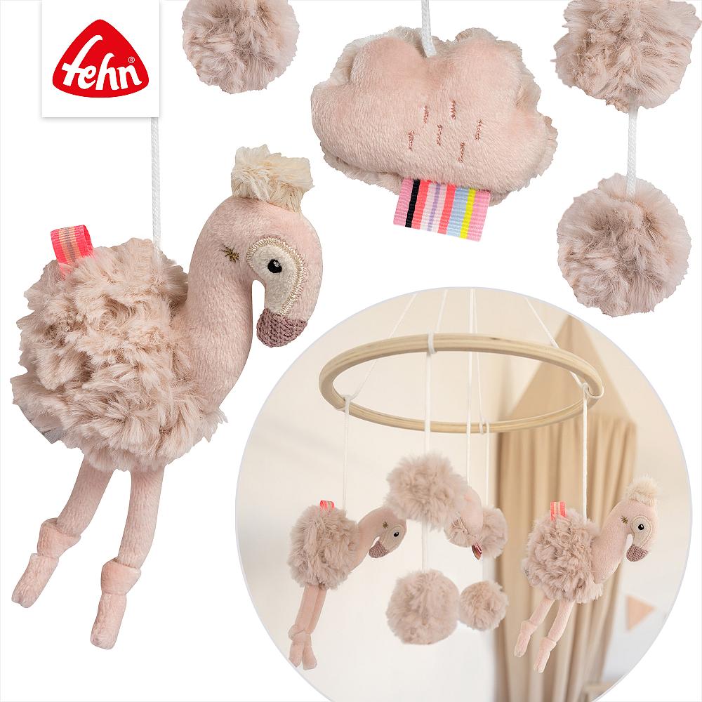 Fehn Holz-Mobile Flamingo